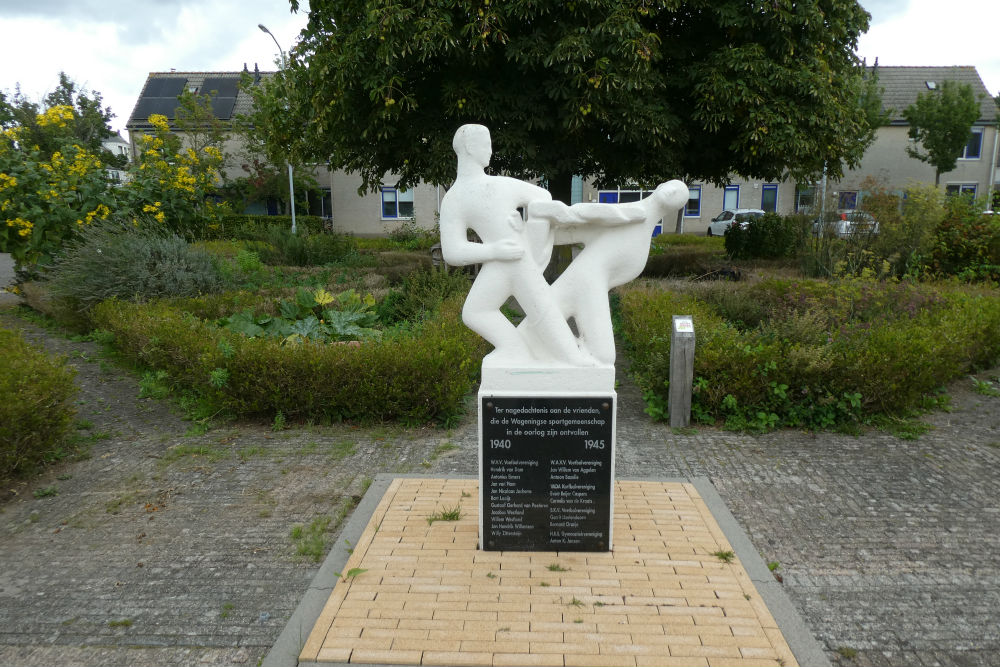 Monument Omgekomen Sporters Wageningen #1