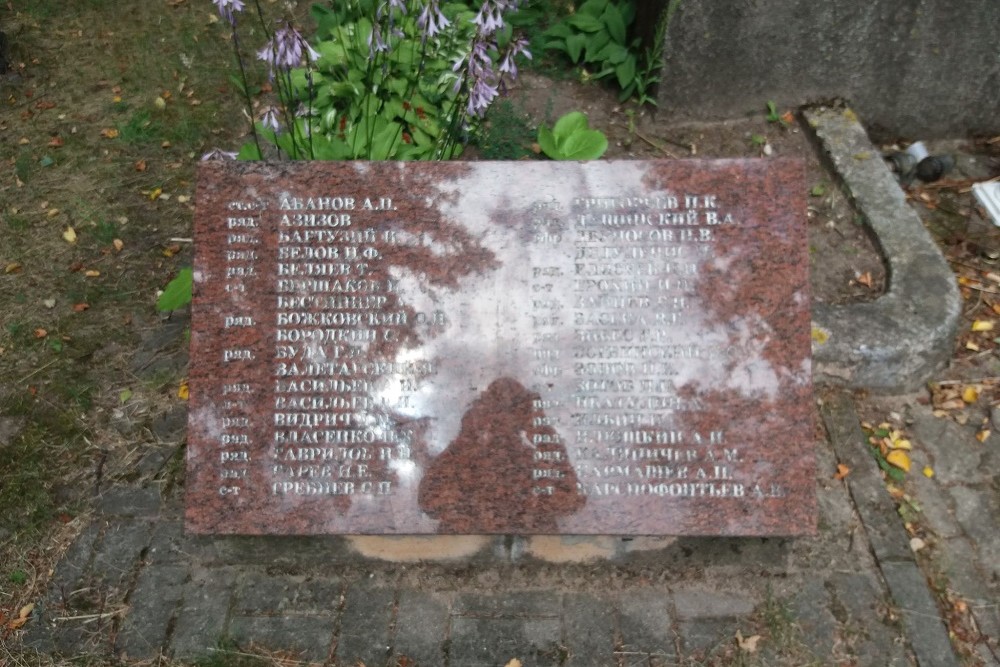 Sovjet Oorlogsbegraafplaats Žasliai #4