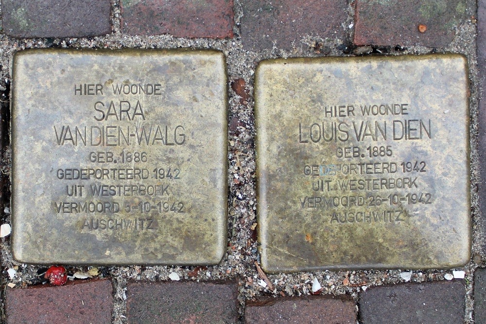 Stolpersteine Stationsstraat 3 #1