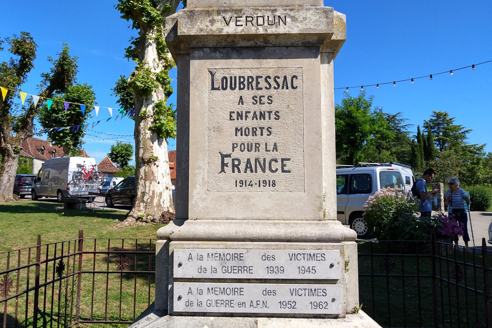 War Memorial Loubressac #2