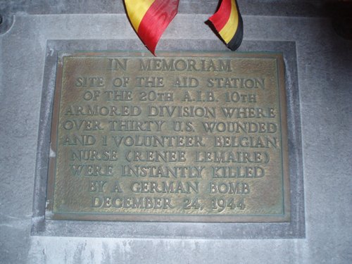 Monument Rene Lemaire & 10th Armored Division #4