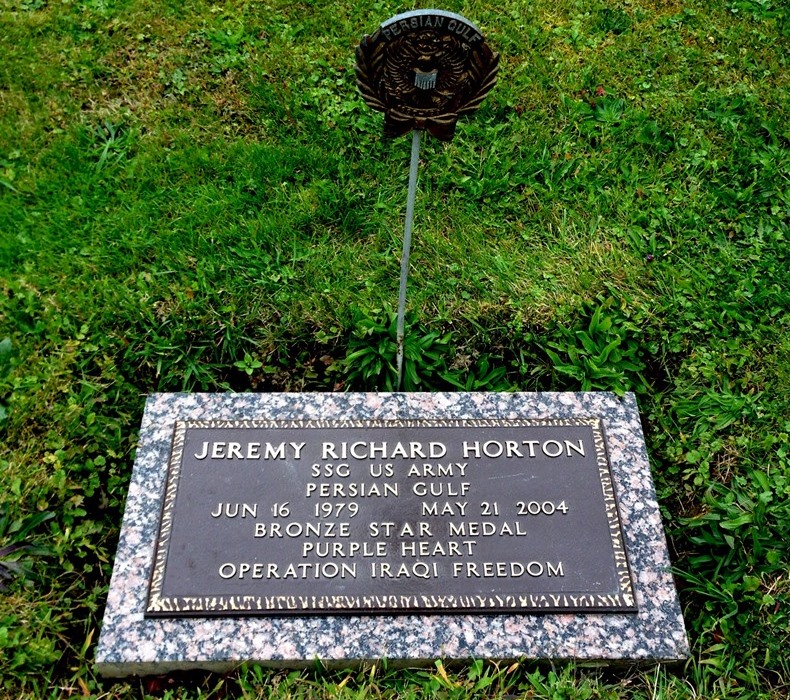 American War Grave Erie County Memorial Gardens #1