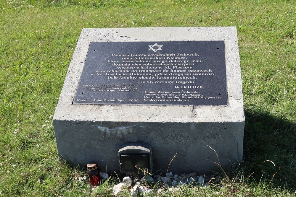 Memorial Killed Hungarian Jews Plaszow #1