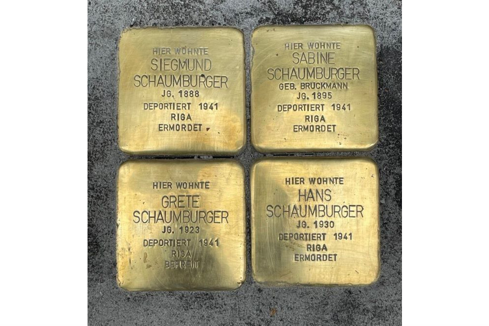 Stumbling Stones Ste. Foy Straße 13 #1