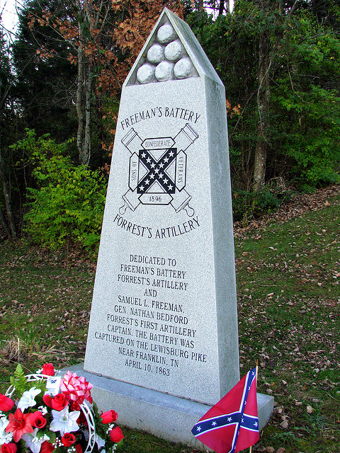 Freemans Battery - Forrest's Artillery Monument #1
