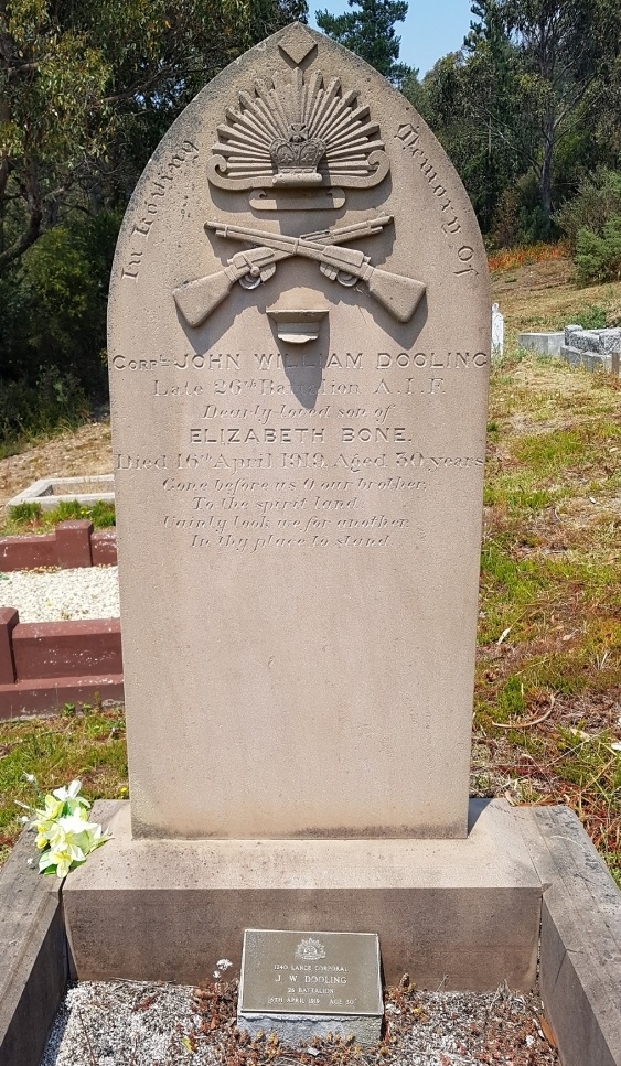 Commonwealth War Grave St. Mark Anglican Cemetery