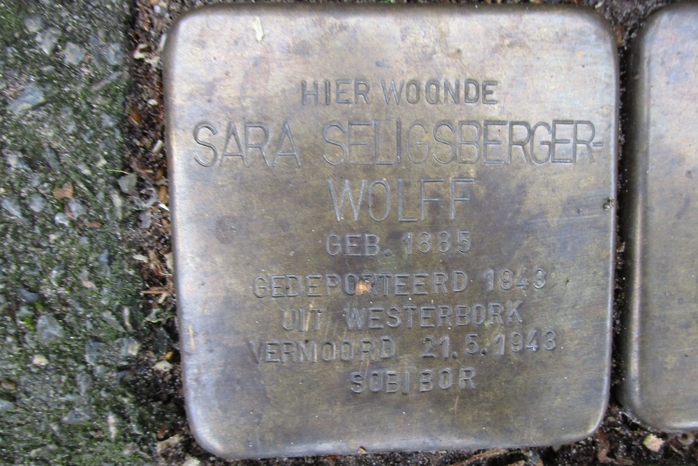 Stolpersteine Petrarcalaan 77 #2