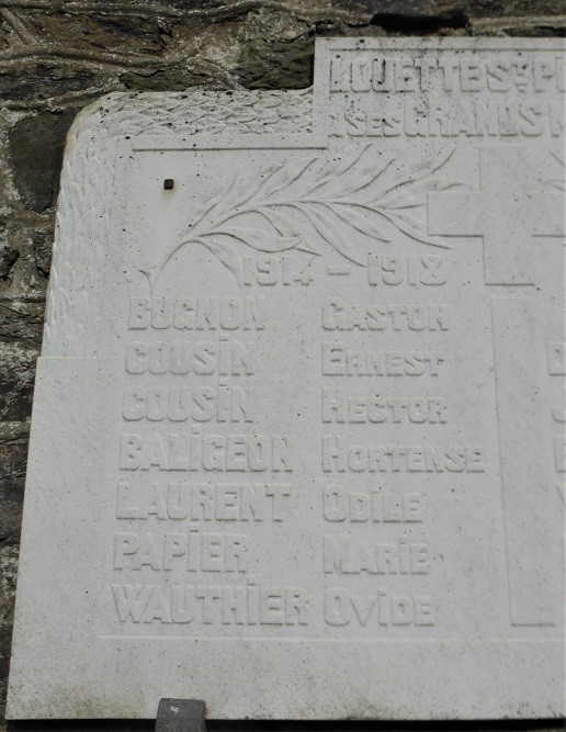 Oorlogsmonument Louette-St. Pierre #4