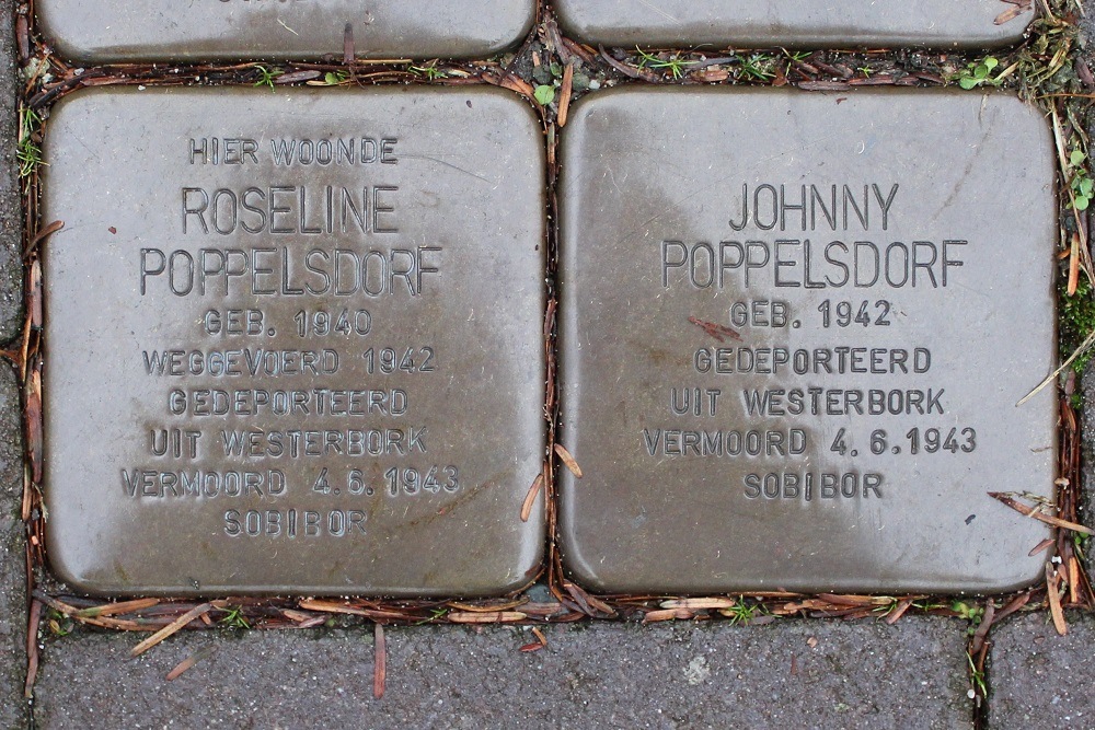 Stolpersteine Koerakinstraat 20 #3