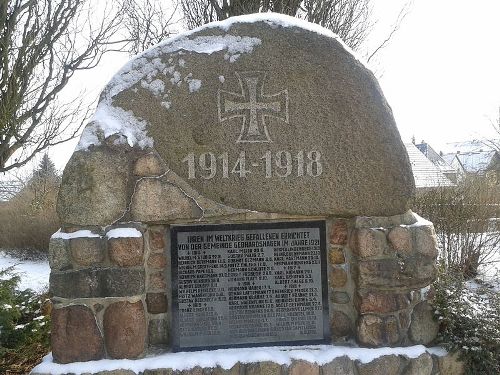 Oorlogsmonument Gebhardshagen