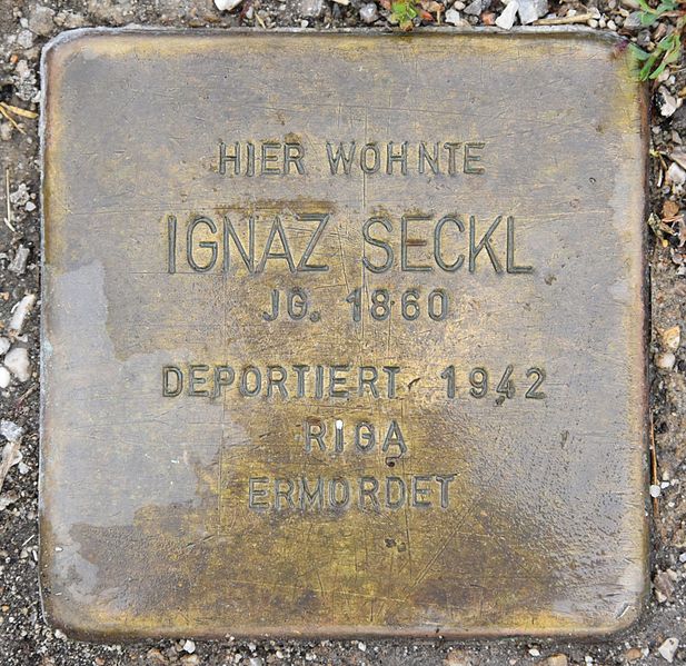Stolpersteine Brunner Straße 30 #2