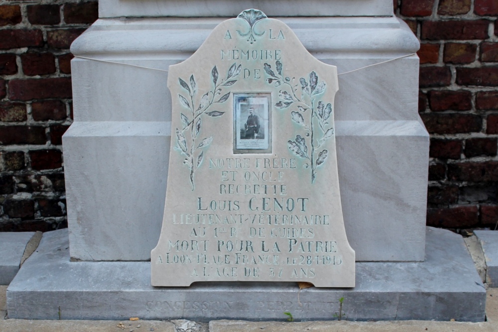 Belgian War Grave Fize-Le-Marsal #2