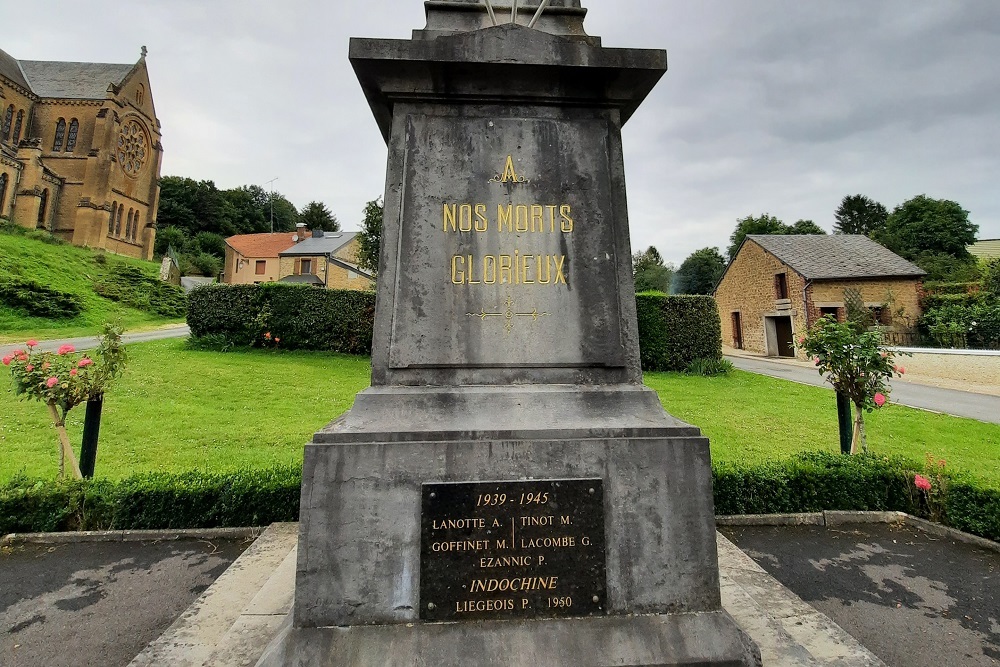 War memorial Matton-et-Clémency #2