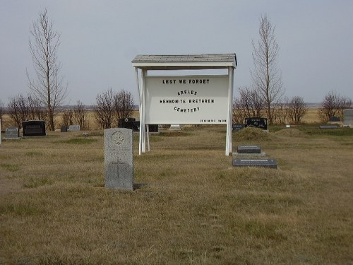 Commonwealth War Grave Arelee Mennonite Cemetery #1