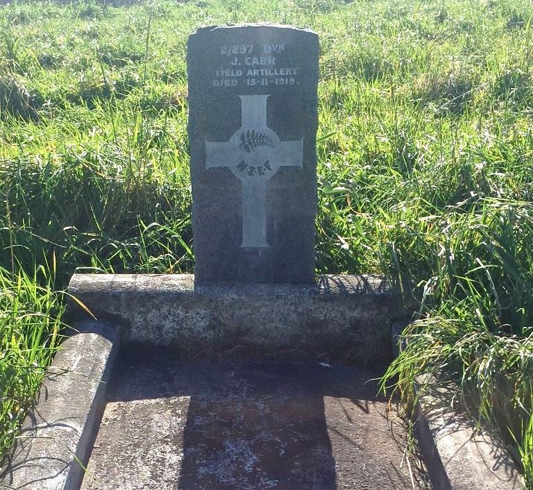 Oorlogsgraf van het Gemenebest Weri Weri Maori Cemetery