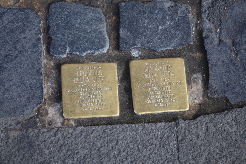 Stolpersteine Via Arenula 53 #1