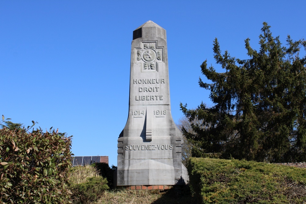Oorlogsmonument Begraafplaats Saint-Ghislain #2