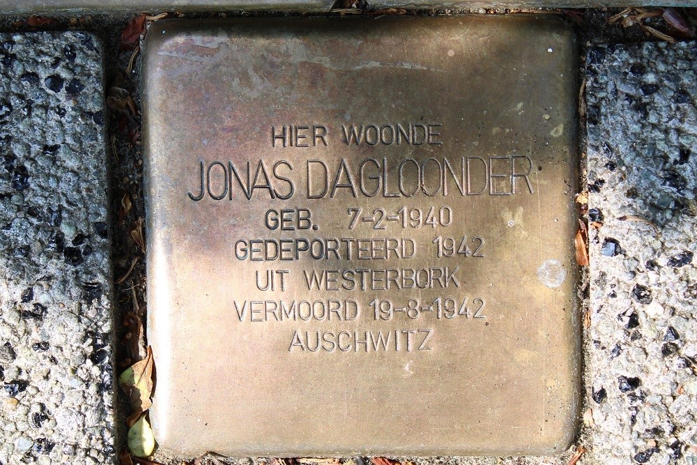 Stolpersteine Koningin Wilhelminalaan 350 #4