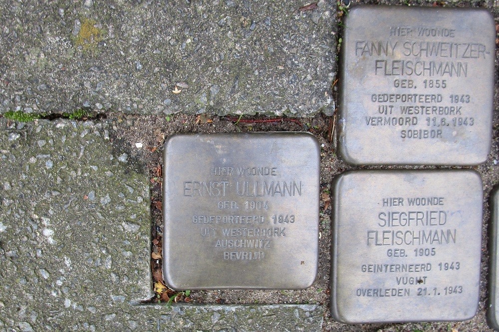 Stolpersteine Händelstraat 48 #2