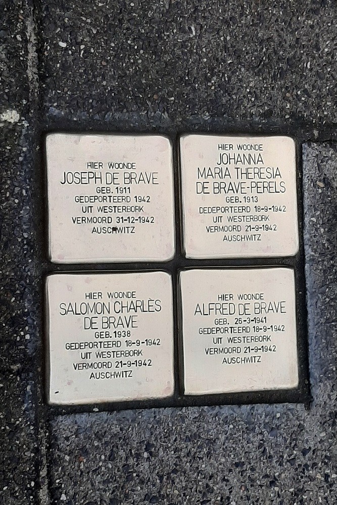 Stolperstein Veenbergplein 10zw #1