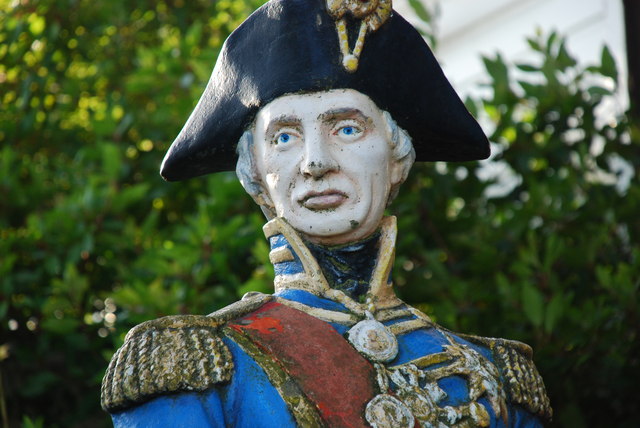 Standbeeld van Admiraal Horatio Nelson