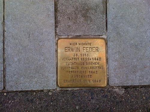 Stolperstein Hammer Landstrae 48