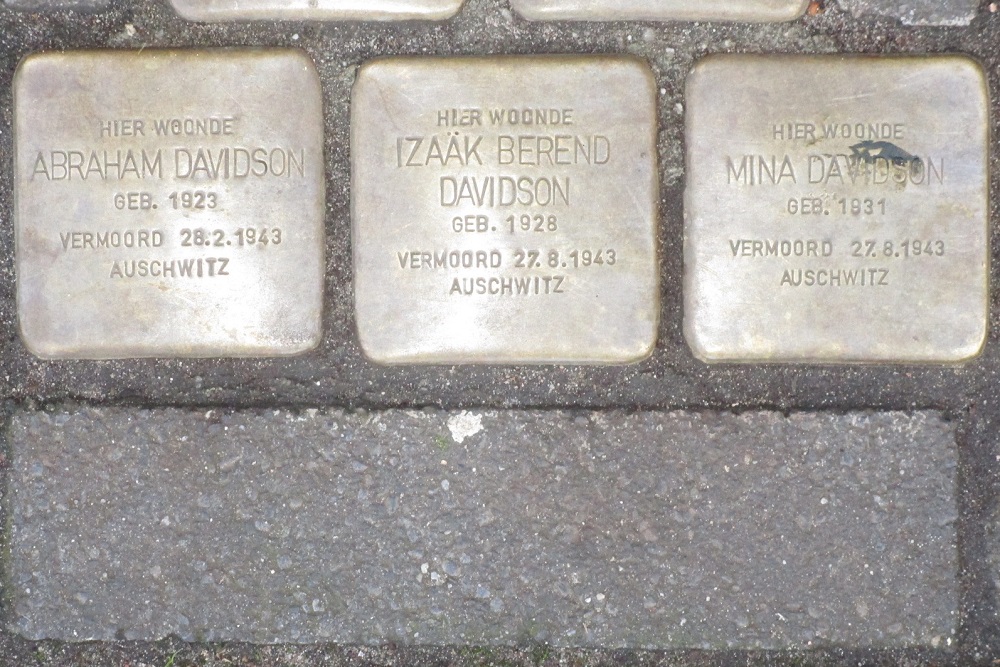 Stolpersteine Wilhelminasingel 9 #3