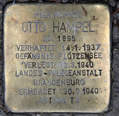 Stumbling Stones Motzstraße 30 #4