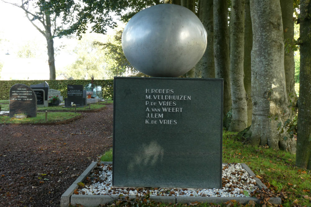 Oorlogsmonument Protestante Begraafplaats Noordwolde #2