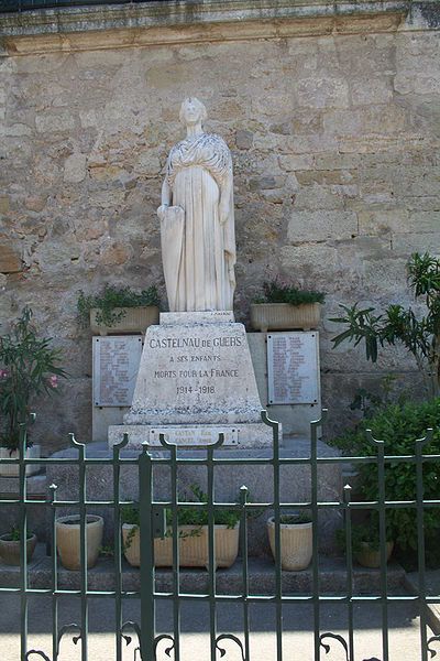 Oorlogsmonument Castelnau-de-Guers #1