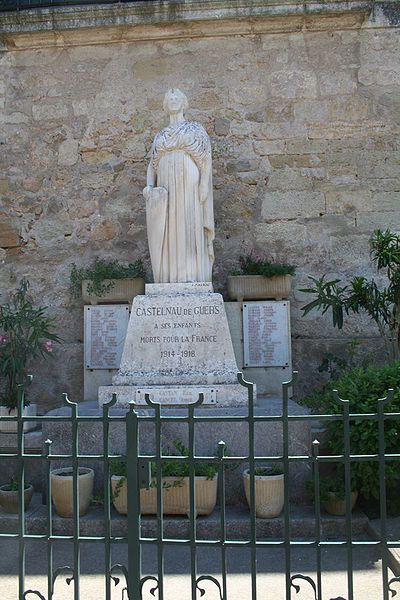 War Memorial Castelnau-de-Guers