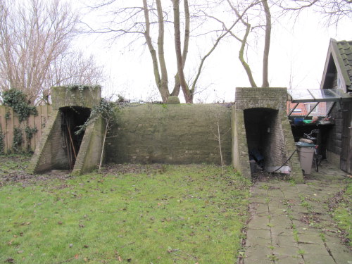 Schuilbunker van Metselwerk