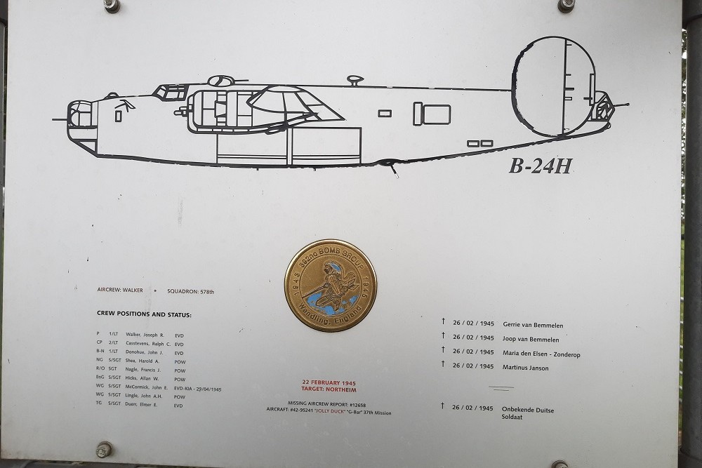 Monument B-24H Liberator 42-95241 