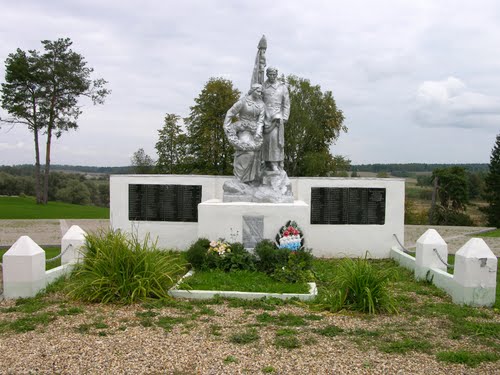 Mass Grave Soviet Soldiers Komlevo #1