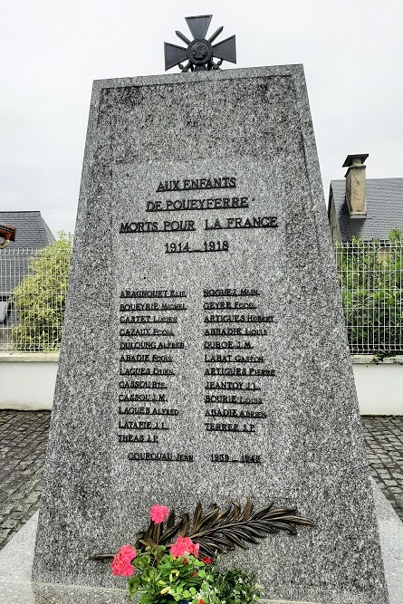 Oorlogsmonument Poueyferré #2
