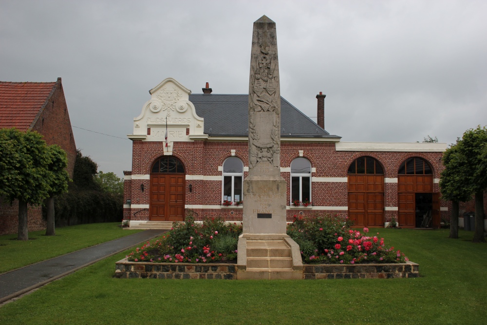 Oorlogsmonument Flesquires	