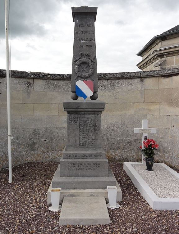 War Memorial Saint-Paul-aux-Bois #1