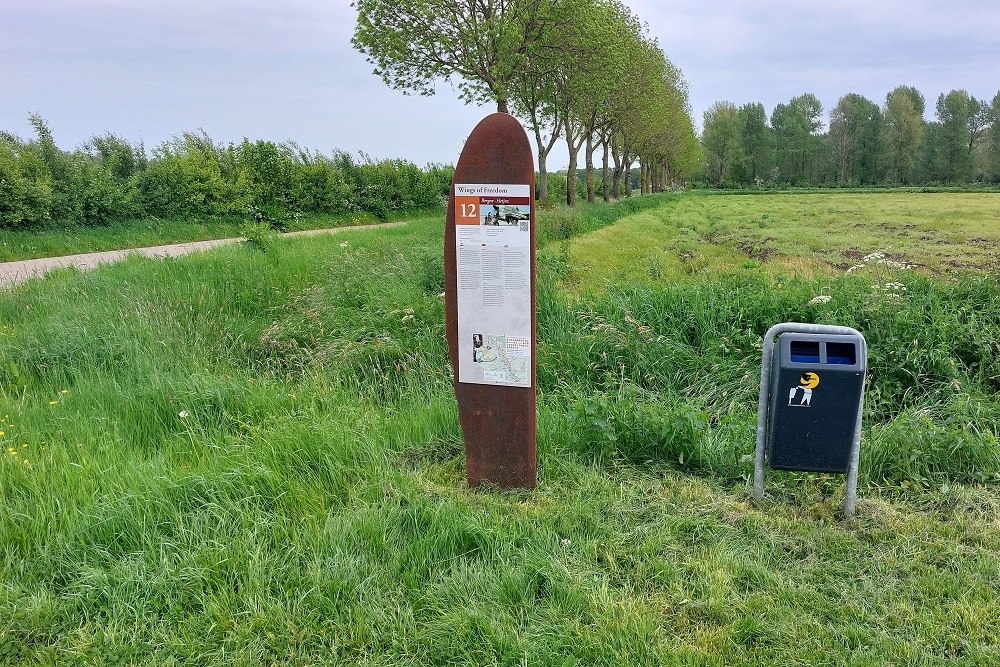 Cycle Route Wings of Freedom: Crash Site Typhoon Mk Ib, MN169, Code SF #1