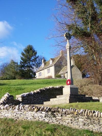 War Memorial Eastleach Turville #1