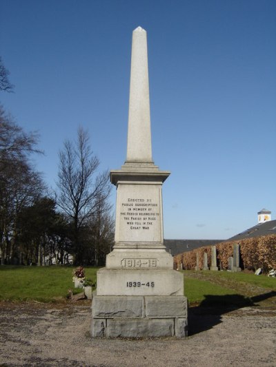 Oorlogsmonument Nigg