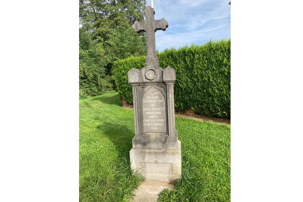 Monument Gesneuvelde Amerikaanse Soldaten Moresnet #5