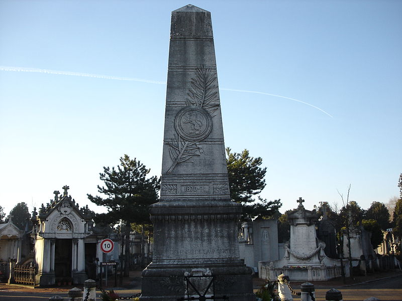 Monument Frans-Duitse Oorlog Cimetire de la Guillotire #1