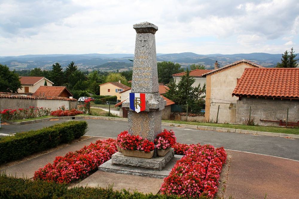 Oorlogsmonument Chalain-d'Uzore