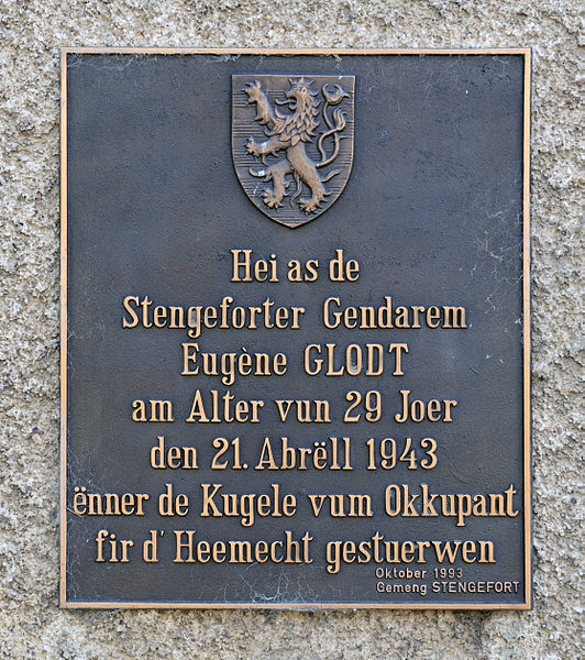Gedenkteken Eugène Glodt #2
