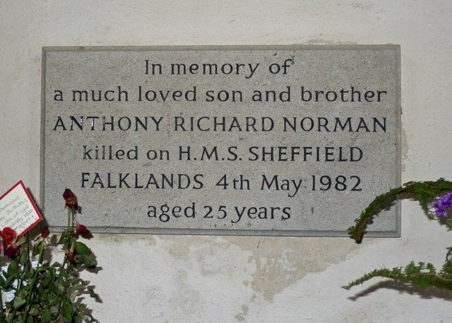 Gedenkteken Anthony Richard Norman #1