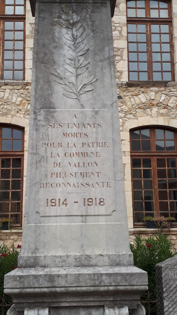 Oorlogsmonument Vallon-Pont-d'Arc #2