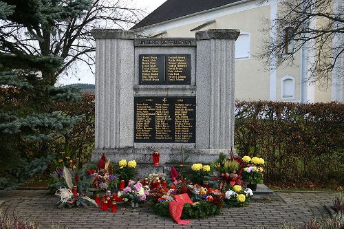 War Memorial Gerersdorf-Sulz #1