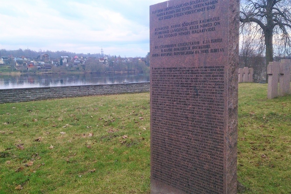 Duitse Oorlogsbegraafplaats Narwa / Narva #4