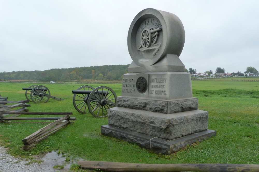 Monument 1st New York Light Artillery - Battery L 