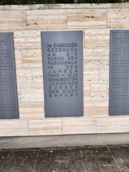 Monument Antifascisten en Nazislachtoffers Erfurt #5